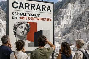 Dal 9 maggio le iniziative per celebrare il titolo di Carrara capitale toscana dell'arte contemporanea