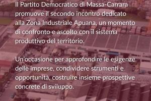 "Il futuro della zona industriale apuana": dibattito promosso dal Pd all'Autorità Portuale di Marina di Carrara il 5 giugno