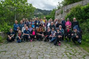 Grande partecipazione alla &quot;Passeggiata dal Pomario al Ducale&quot; organizzata dal Circolo Leonardo di Borgo del Ponte di Massa