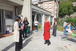 Festa al nido di via Erevan il 28 aprile: il sindaco Arrighi mostrerà  i progetti di ristrutturazione Pnrr ultimati