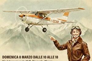 "In volo gratis per la festa della donna: l'iniziativa dell'Avioclub Apuano per l'8 marzo