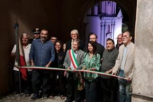 Albiano riparte dal suo &quot;Amor di campanile&quot;: oltre un centinaio di partecipenati all&#039;inaugurazione della torre campanaria e della via Giannetti