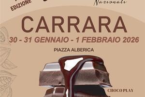 Tre giorni di dolcezza con la Prima Festa del cioccolato artigianale a Carrara dal 31 gennaio al 1 febbraio
