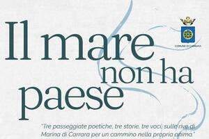 'Il mare non ha paese': tutto esaurito anche per la nuova passeggiata poetica organizzata dal Comune di Carrara con protagonista Giuseppe Cederna il 19 settembre