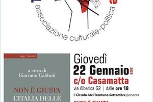 Arci 31 Settembre: un incontro per parlare di diseguaglianze in Italia, in Toscana e a Massa