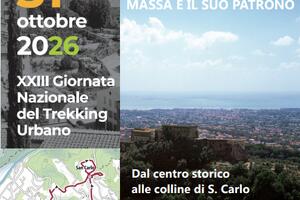 Sabato 31 ottobre XXIII Giornata Trekking Urbano . A Massa un percorso dedicato a San Francesco