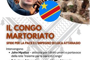 Situazione nel Congo e le sfide per la pace: l'impegno di Luca Attanasio, ambasciatore italiano nella Repubblica Democratica del Congo ucciso nel 2021: conferenza nell'ambito delle mostre organizzate da Gaza FuoriFuoco