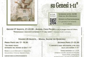 Festival della Parola 2026 Alla scoperta del testo di Genesi 1-11 a Avenza, Massa e Pontremoli