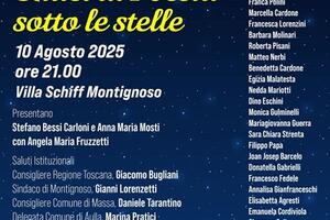 &quot;Calici di poesia sotto le stelle&quot; il 10 agosto a Villa Schiff