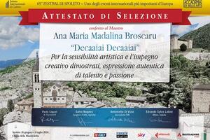 Da Massa a Spoleto: il marmo di Ana Maria Madalina Broscaru in mostra al 69° Festival