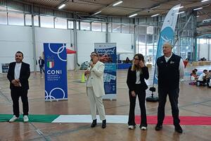 Trecento bambini per Giocosport: inaugurato il nuovo padiglione sportivo di Carrara Fiere