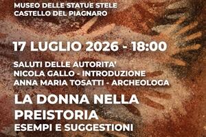La Donna nella Preistoria, esempi e suggestioni: Anna Maria Tosatti al museo delle Statue Stele il 17 luglio