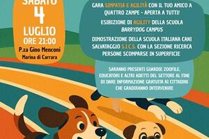 Gara simpatia e agilità con il tuo amico a 4 zampe organizzata da Ekoclub International odv sezione Massa Carrara.