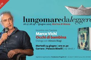 &quot;Occhi di bambina&quot; di Marco Vichi apre la rassegna Lungomare da leggere a Marina di Massa  il 24 giugno