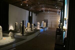 Donazione carrozzina da transito Museo delle Statue Stele