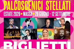 Tutto pronto a Massa per Palcoscenici Stellati: Luca Argentero, Paolo Ruffini, Stefano Fresi, Cesare Bocci, Carolina Benvenga sul palco