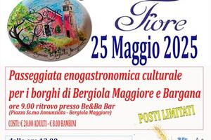 Domenica 25 maggio alla scoperta dei borghi di Bergiola Maggiore e Bargana con l&#039;iniziativa Borgo in Fiore