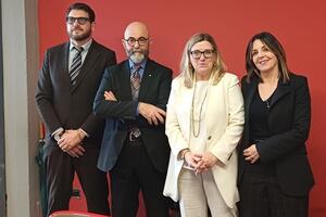 A palazzo Rosso la casa della Cultura  Biblioteca, sale conferenze, spazi didattici