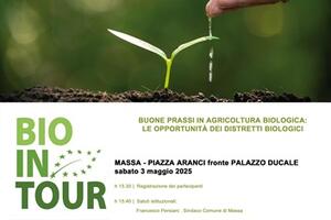 Presentazione del costituendo distretto biologico Terre Apuane: a Massa, il 3 maggio, nella manifestazione Spino Fiorito