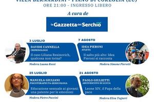 Parte &quot;Talk in Villa&quot;: il salotto culturale della Gazzetta del Serchio a Villa Bernardini a Coreglia