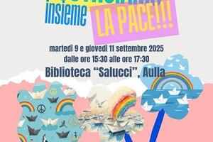 &quot;Costruiamo insieme la Pace&quot;: laboratorio d&#039;arte per bambini ad Aulla