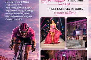 "Aspettando il Giro – Fashion in Rosa”  Moda, musica e spettacolo a Villa Cuturi per celebrare l’atmosfera del Giro d’Italia