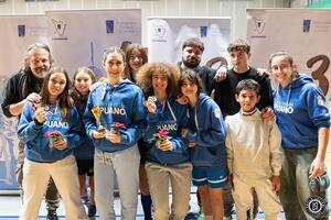 Club Scherma Apuano: tris di podi per i giovanissimi moschettieri apuani al Campionato Regionale Under 14