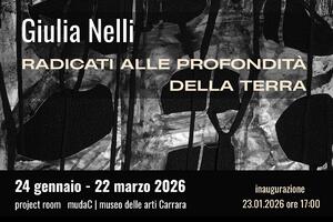 Project room del mudaC a Carrara: venerdì 23 gennaio inaugura la mostra di Giulia Nelli "Radicati alle profondità della terra"