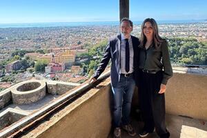 Visita Sottosegretario alla cultura Lucia Borgonzoni al castello Malaspina e ai luoghi culturali della città