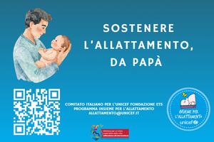 Allattamento: guida UNICEF per i papà