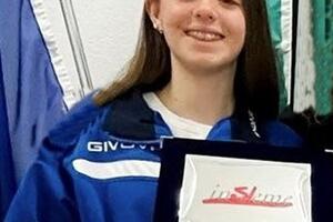 Premio Insieme a Viola Della Pina, giovanissima campionessa Uisp di ginnastica artistica