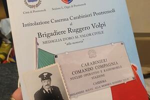 Pontremoli si stringe attorno alla memoria di un eroe: emozione e orgoglio per il Brigadiere Ruggero Volpi