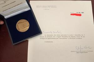 La Rivincita riceve l’alta Onorificenza del Senato della Repubblica Italiana