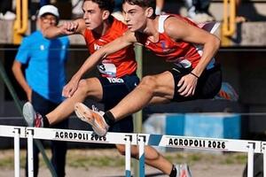 Flavio Tartaglia, ostacolista della Stracarrara Atletica ha vinto la medaglia d'argento ai Campionati italiani Fidal Cadetti ad Agropoli