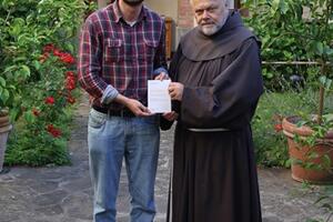 Presentazione del dipinto di Fra Silvestro Pincellotti restaurato dal Lions Club Massa-Carrara Host