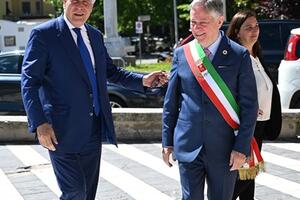 Il Presidente della Regione Toscana Eugenio Giani partecipa alla presentazione del &quot;Rapporto Lunigiana 2025&quot; ad Aulla