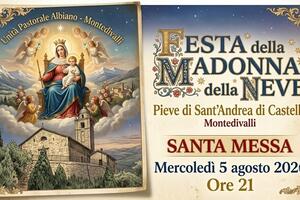 A Montedivalli la festa della Madonna della Neve il 5 agosto