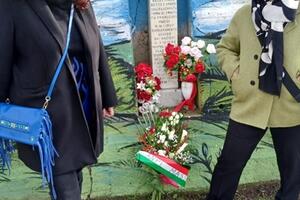 Inaugurato il murales in ricordo di Ornato Mussi a Pariana