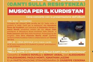 Musica per il Kurdistan a Fosdinovo il 10 gennaio una giornata di riflessione, musica e convivialità sulla causa del popolo curdo per Archivi della Resistenza