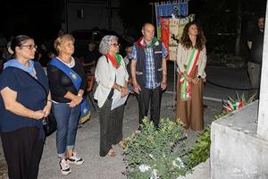 Cerimonia in ricordo dell'eccidio di Guadine