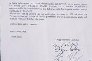 Rappresentanti sindacali Asmiu sul piede di guerra