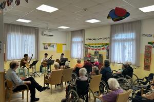 Il Conservatorio Puccini di La Spezia in RSA ad Aulla