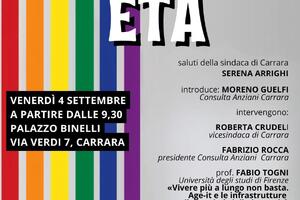 Le infrastrutture di una città della longevità.   Venerdì 4 settembre a Carrara convegno regionale sulla terza età