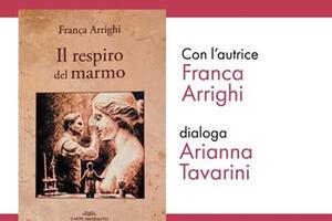 "Il respiro del marmo" di Franca Arrighi: presentazione del libro alla Dickens di Carrara il 13 dicembre