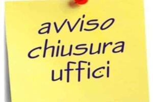 L'ufficio TARI del Comune  chiuso al pubblico nella giornata di mercoledì 28 ottobre