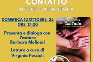&quot;ConTatto&quot;: Paolo Boccia presenta il suo libro a Borgo del Ponte