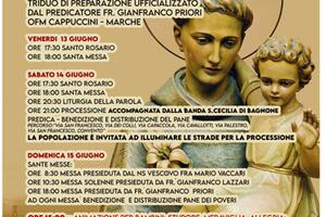 La festa di Sant&#039;Antonio al convento dei Cappuccini di Massa
