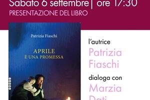 &quot; Aprile è una promessa&quot;: presentazione del libro di Patrizia Fiaschi alla Dickens Fellowship di Carrara il 6 settembre