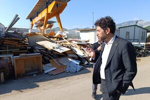 Demolizione degli edifici abusivi  per ripristinare la legalità: l&#039;onorevole Barabotti della Lega in visita al Lavello