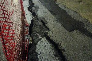 Cedimento sulla strada di Casette: la segnalazione del Circolo della Montagna Rifondazione Comunista Massa